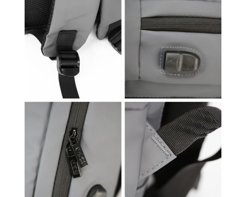 Рюкзак туристичний NikiBo Essential 16л сірий (30011205-07)
