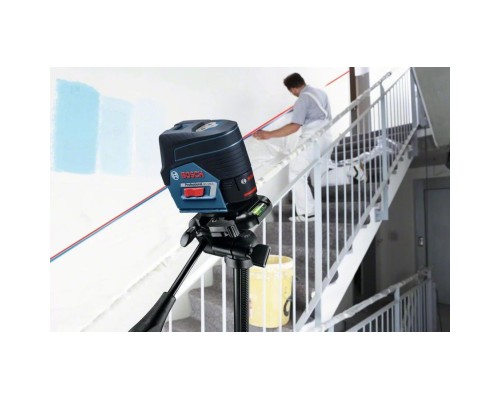 Лазерний нівелір Bosch Professional GCL2-50C+RM2 до 20м, ±0.3мм/м, 4AAx1.5В, IP54, чохол, мішеннь, кейс (0.601.066.G03)