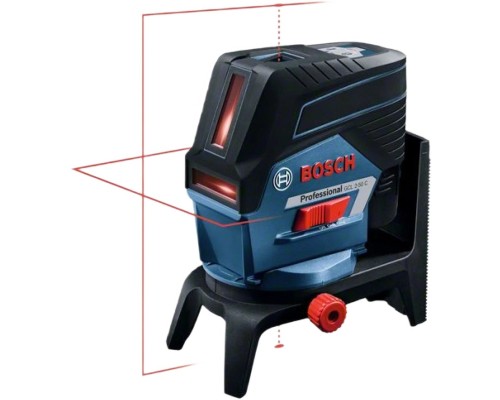 Лазерний нівелір Bosch Professional GCL2-50C+RM2 до 20м, ±0.3мм/м, 4AAx1.5В, IP54, чохол, мішеннь, кейс (0.601.066.G03)