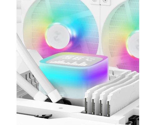 Система рідинного охолодження Deepcool LP240 ARGB White (R-LP240-WHMSMC-G-1)