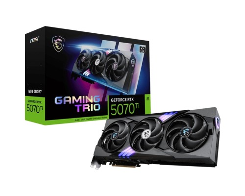 Відеокарта MSI GeForce RTX5070 Ti 16GB GAMING TRIO (RTX 5070 Ti 16G GAMING TRIO)