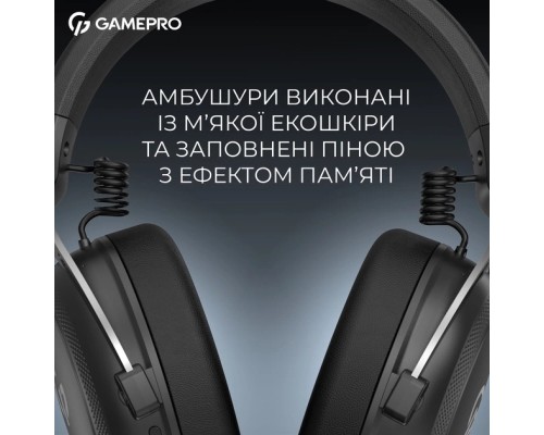 Навушники GamePro Asgard Skald 4-Mode Black (HSW160B)