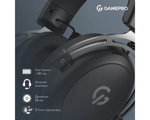Навушники GamePro Asgard Skald 4-Mode Black (HSW160B)