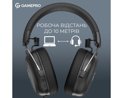 Навушники GamePro Asgard Skald 4-Mode Black (HSW160B)