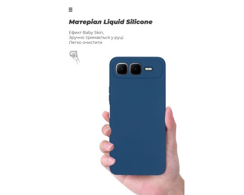 Чохол до мобільного телефона Armorstandart ICON Infinix Smart 10 Plus 4G Camera cover Dark Blue (ARM87952)
