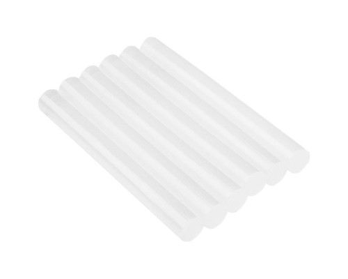 Клейові стержні Top Tools 11х100мм, 6шт, прозорий (42E110)