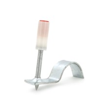 Цвяхи Voltronic монтажні піроксилінові, 8х53мм, затискач для труб Ø30мм, 80 шт (YT-PMN25PC)