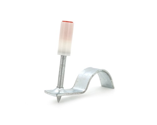 Цвяхи Voltronic монтажні піроксилінові, 8х53мм, затискач для труб Ø30мм, 80 шт (YT-PMN25PC)