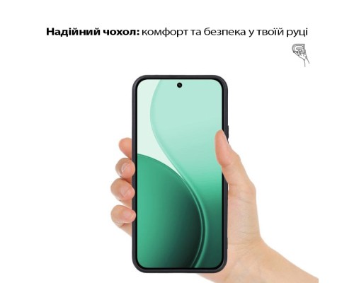 Чохол до мобільного телефона BeCover Silicone Oppo Reno14 / 14FS 5G Black (713791)