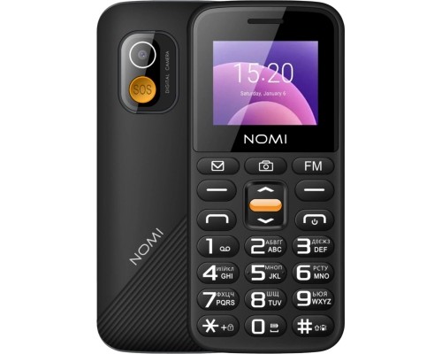 Мобільний телефон Nomi i1820 Black