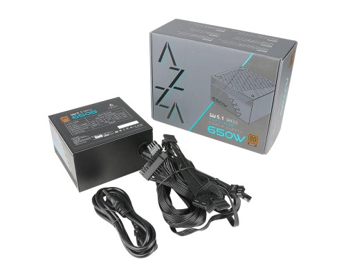 Блок живлення Azza 650W PSAZ-650B(ATX3.1) (PSAZ-650B(ATX3.1))