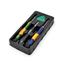 Набір інструментів Bakku BK-7290-E 2 отвертки, пинцет, медиатор, Blister-box (BK-7290-E)