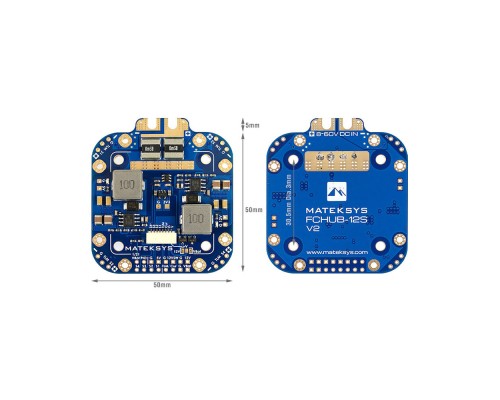 Плата розподілу живлення (PDB) MATEK FCHUB-12S (FCHUB12S)