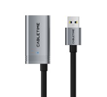 Дата кабель USB 3.0 AM/AF 20.0m active Cabletime (CA915194)