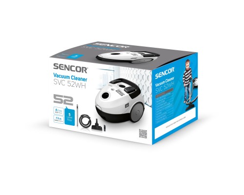 Пилосос Sencor SVC 52WH