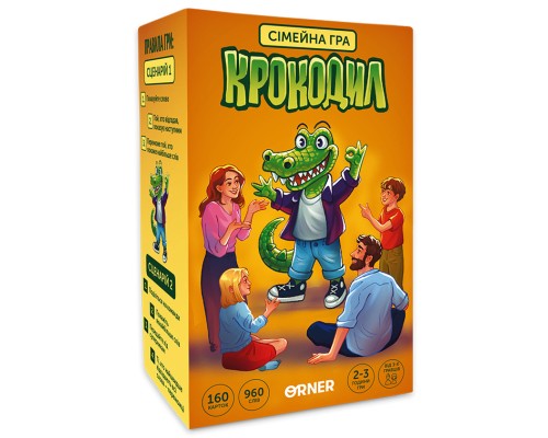 Настільна гра Orner Крокодил (укр.) (orner-2678)