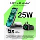 Зарядний пристрій Belkin UltraCharge Wireless 2-in-1 25W black (WIZ039KQBK)
