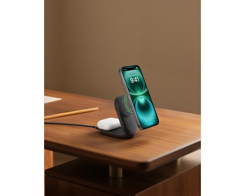 Зарядний пристрій Belkin UltraCharge Wireless 2-in-1 25W black (WIZ039KQBK)