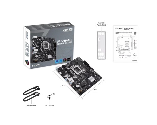 Материнська плата ASUS PRIME H610M-K D4 ARGB