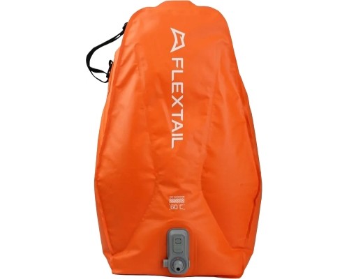 Душ портативний Flextail Tiny Shower Bag із ємністю та насосом 20 л помаранчевий (TSB-650)