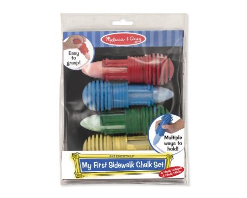 Набір для творчості Melissa&Doug Мелки для рисования в держателях 4 шт (MD9313)