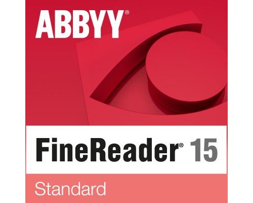 ПЗ для роботи з текстом ABBYY FineReader PDF 15 Standard (ESD) only for Academic (FR15SW-FEPL-X)