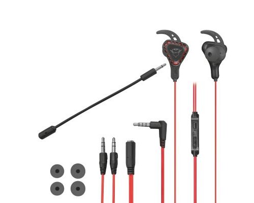 Навушники Trust_акс GXT 408 Cobra Multiplatform 3.5mm RED (23029)