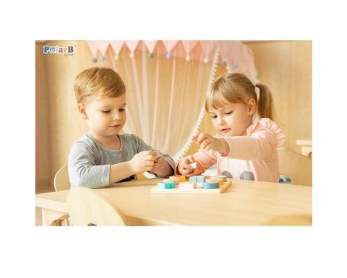 Розвиваюча іграшка Viga Toys PolarB Форми і дикі тварини (44012)