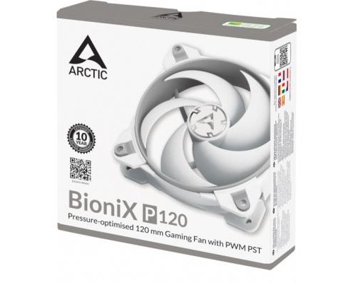 Кулер до корпусу Arctic BioniX P120 - Grey/White (ACFAN00167A)