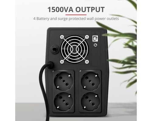 Пристрій безперебійного живлення Trust Paxxon 1500VA (23505_TRUST)