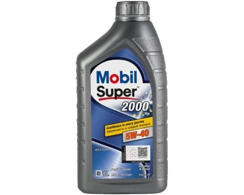 Моторна олива Mobil SUPER 2000 X3 5W40 1л (MB 5W40 2000 X3 1L)