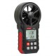 Анемометр Wintact крильчастий USB, Bluetooth 0,3-30м/с, -10-45°C (WT87B) 