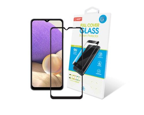 Скло захисне Global Full Glue Samsung A32 black (1283126510144)