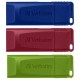 USB флеш накопичувач Verbatim 3x16GB Slider Red/Blue/Green USB 2.0 (49326) 