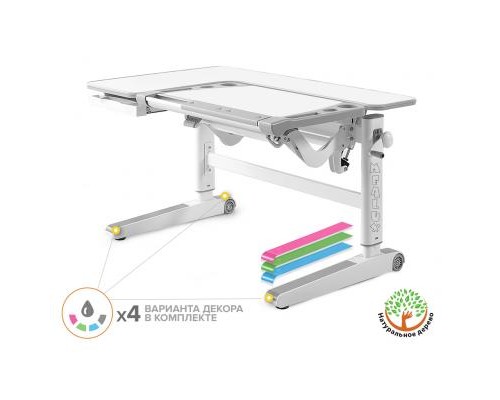 Парта Mealux Kingwood Multicolor W (BD-820 W/MC)