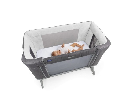 Ліжечко Chicco 3 в 1 Next2Me Forever dark grey (79650.77)