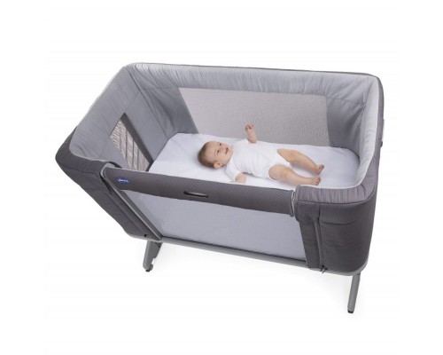 Ліжечко Chicco 3 в 1 Next2Me Forever dark grey (79650.77)