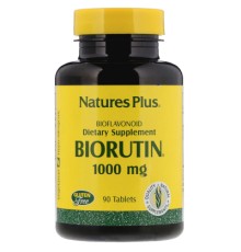 Вітамін Natures Plus Рутин 1000 мг, BioRutin, 90 таблеток (NAP-02561)