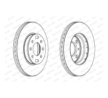 Гальмівний диск FERODO DDF1603