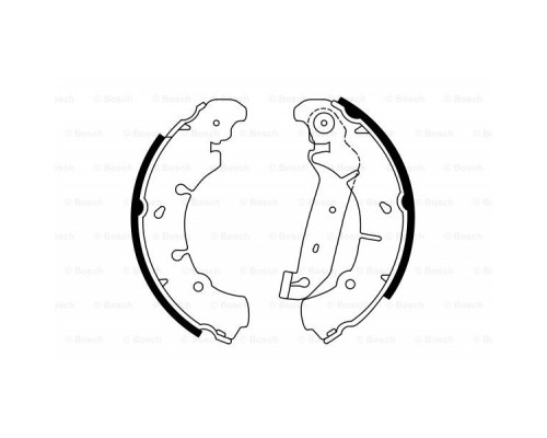 Гальмівні колодки Bosch 0 986 487 599
