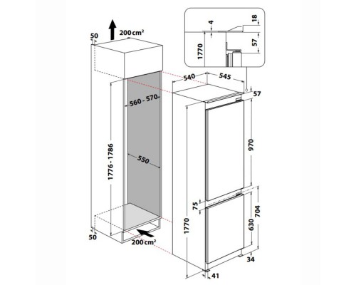 Холодильник Indesit INC18T311