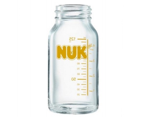 Пляшечка для годування Nuk Клінік MedicPro, скляна, 125 мл (3952552)