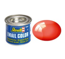 Аксесуари до збірних моделей Revell Фарба емалева 731. Червона прозора глянсова. 14 мл (RVL-32731)