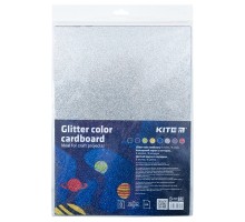 Кольоровий картон Kite А4, з гліттером 8 листов/8 цветов (K22-422)
