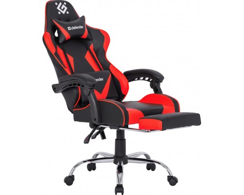 Крісло ігрове Defender Pilot Black/Red (64354)