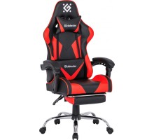 Крісло ігрове Defender Pilot Black/Red (64354)