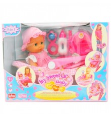 Пупс Lotus м'який 38 см із гойдалкою (6534082)