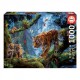 Пазл Educa Тигри на дереві, 1000 елементів (6425202)