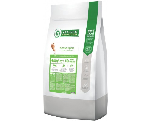 Сухий корм для собак Nature's Protection Active Sport Adult All Breeds 18 кг (NPB46032)