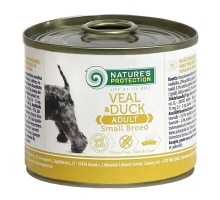 Консерви для собак Nature's Protection Adult small breed Veal & Duck 200 г (KIK45095)
